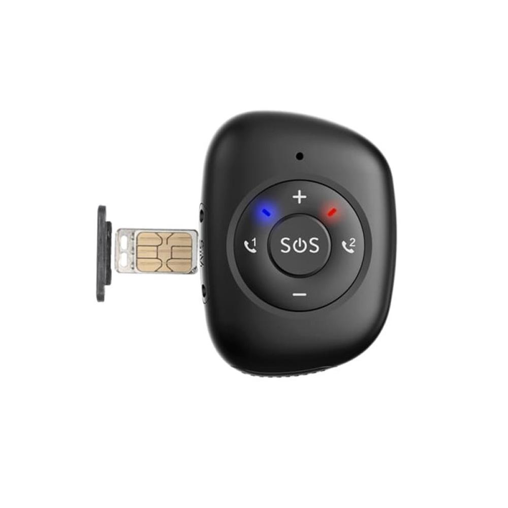 Leotec - Tracker GPS 4G Negro