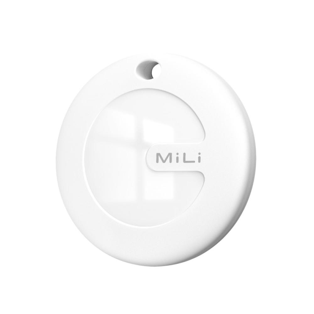 Leotec - EasyTag Dual iOS & Android Blanco con Llavero Marrón