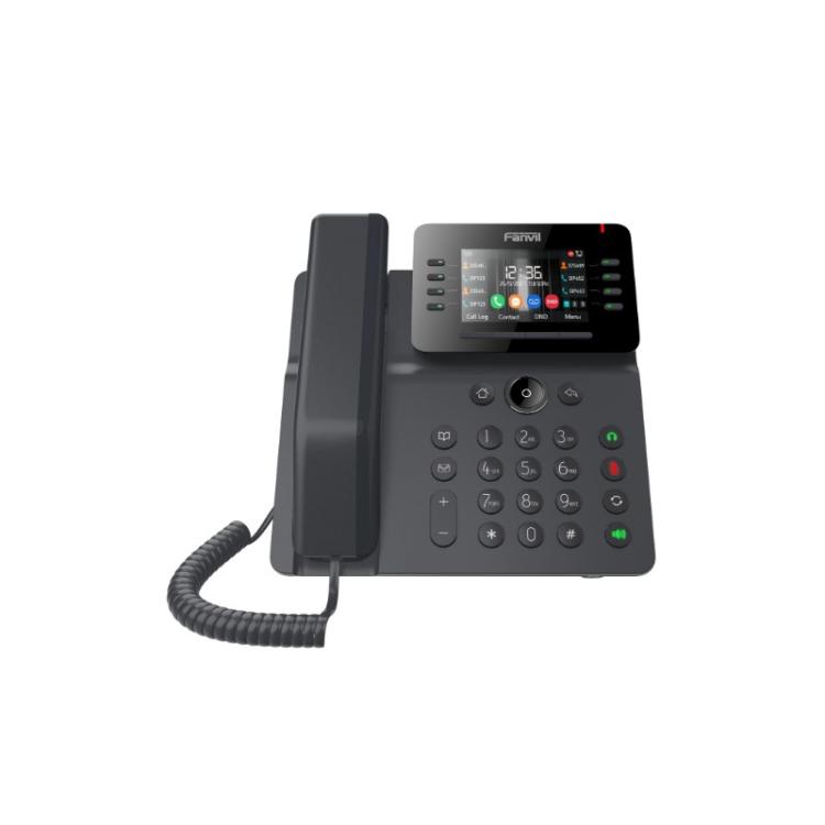 Fanvil - V64 teléfono IP Negro 12 líneas LCD Wifi