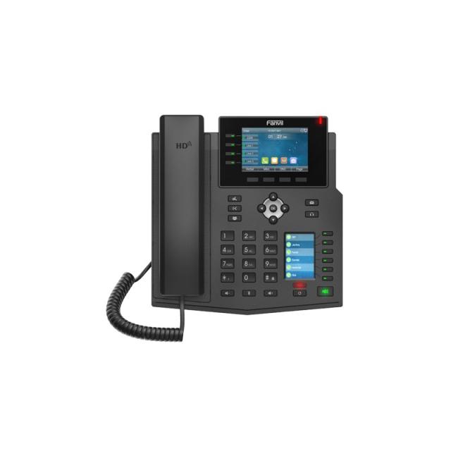 Fanvil - X5U teléfono IP Negro 16 líneas LCD Wifi