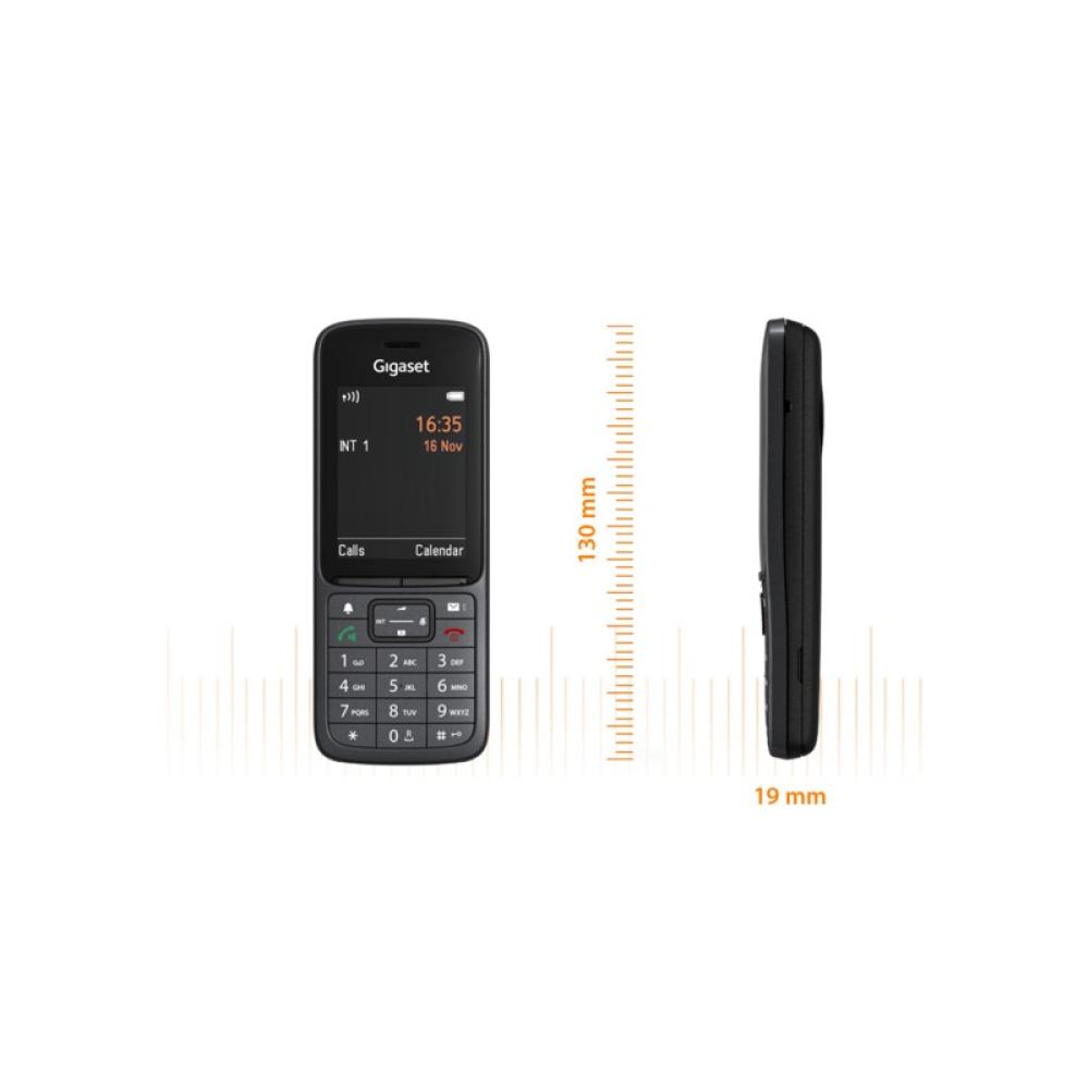 Gigaset - SL800H PRO Teléfono DECT/analógico Identificador de llamadas Antracita