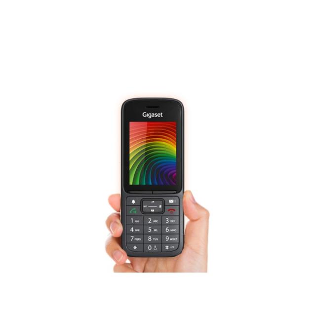 Gigaset - SL800H PRO Teléfono DECT/analógico Identificador de llamadas Antracita