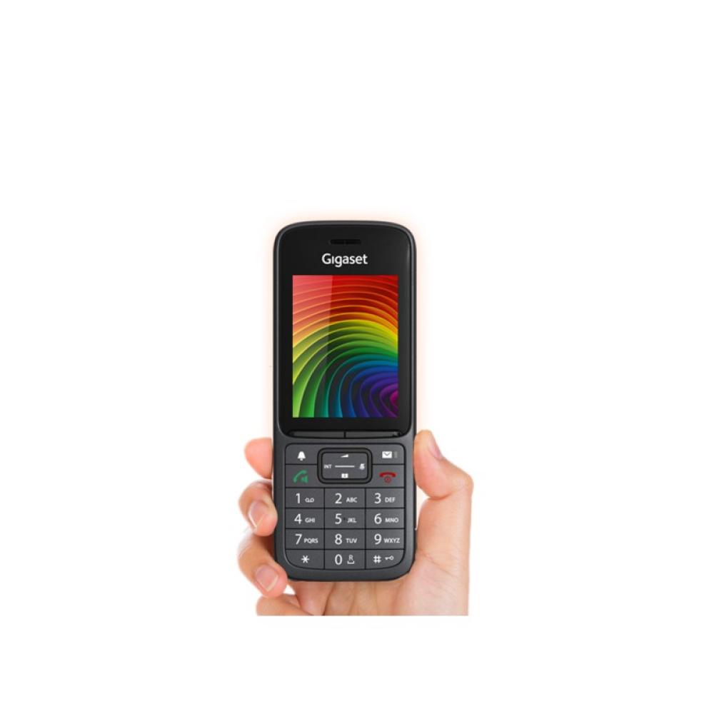 Gigaset - SL800H PRO Teléfono DECT/analógico Identificador de llamadas Antracita