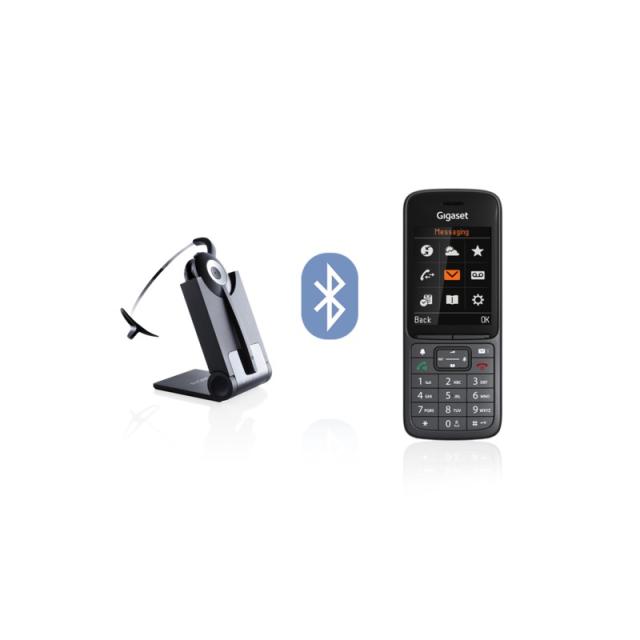 Gigaset - SL800H PRO Teléfono DECT/analógico Identificador de llamadas Antracita