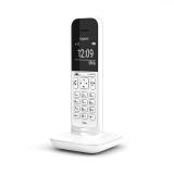 Gigaset - CL390 Teléfono DECT/analógico Identificador de llamadas Blanco