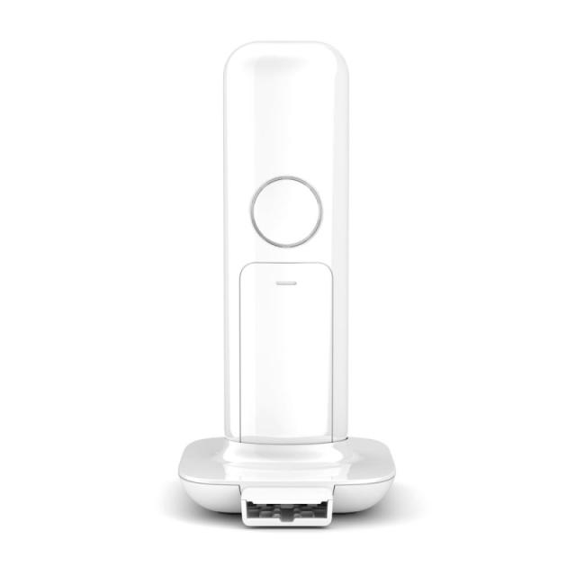 Gigaset - CL390 Teléfono DECT/analógico Identificador de llamadas Blanco