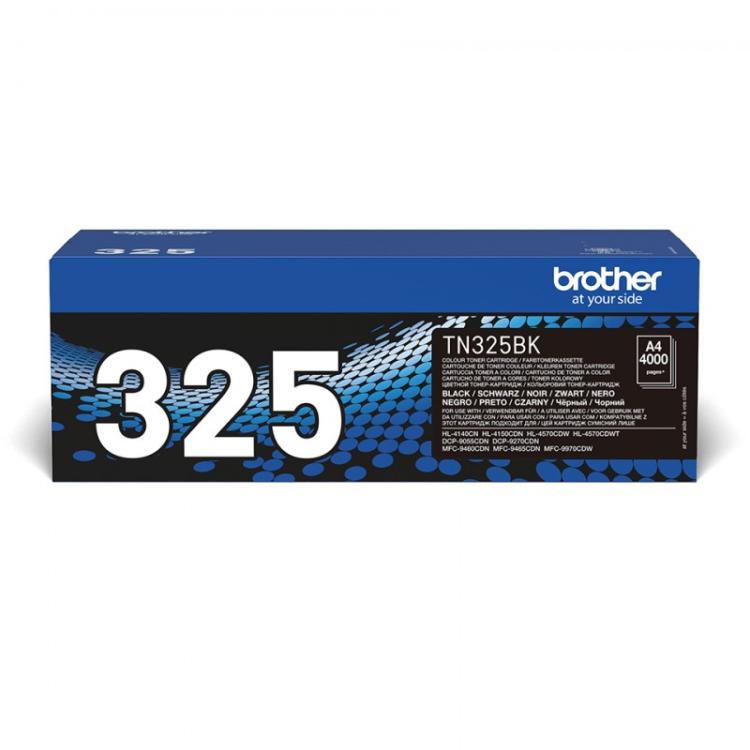 Brother - TN-325BK cartucho de tóner 1 pieza(s) Original Negro