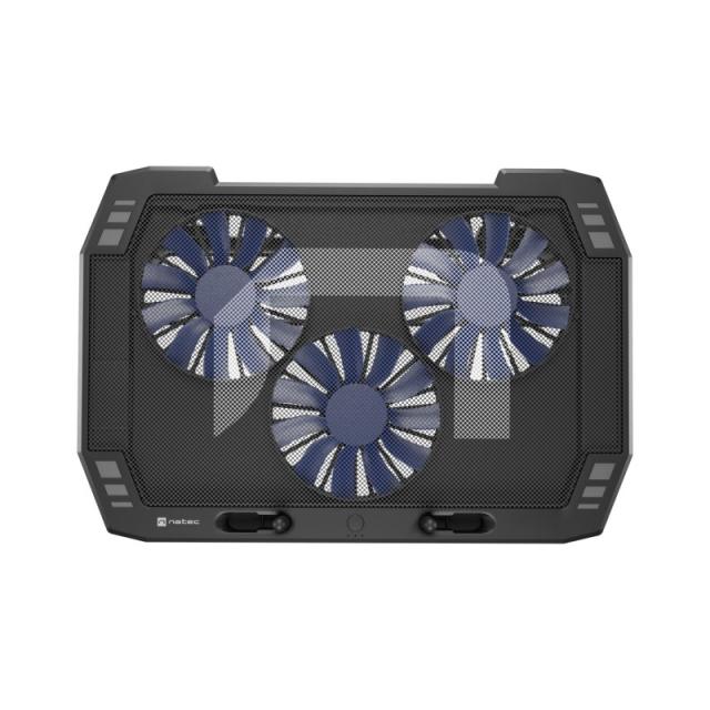 NATEC - Oriole almohadilla fría 43,9 cm (17.3") 1280 RPM Negro