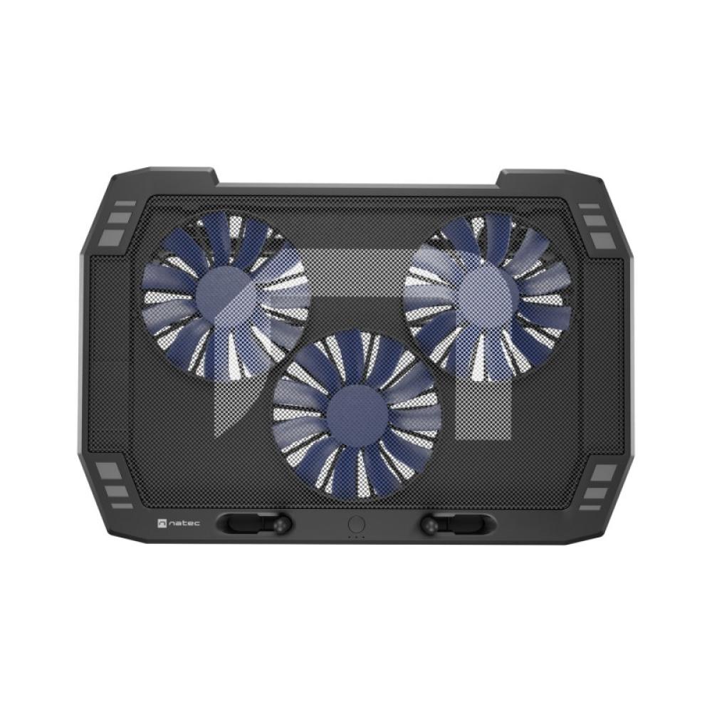 NATEC - Oriole almohadilla fría 43,9 cm (17.3") 1280 RPM Negro