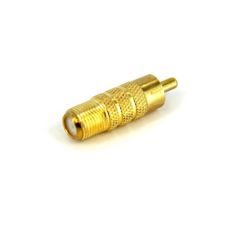StarTech.com - RCA to F Type Coaxial Adapter, M/F conector coaxial