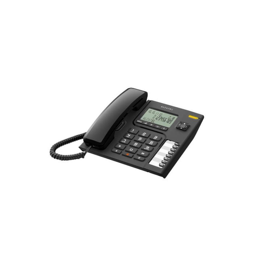 Alcatel - T76 Teléfono DECT Identificador de llamadas Negro