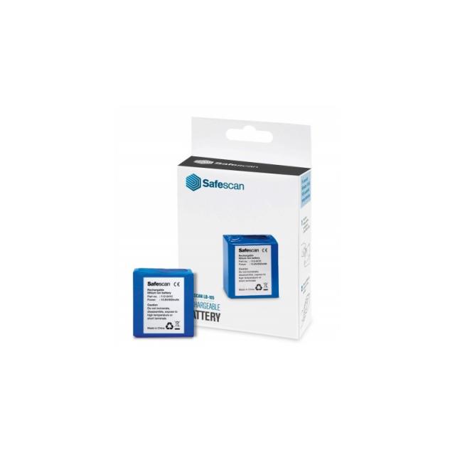 Safescan - LB-105 batería recargable industrial Ión de litio 600 mAh 10,8 V