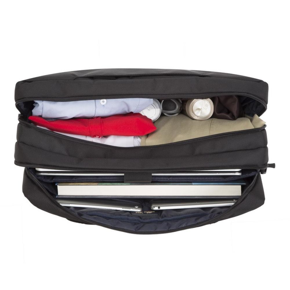 Rivacase - 8455 43,9 cm (17.3") Maletín Negro
