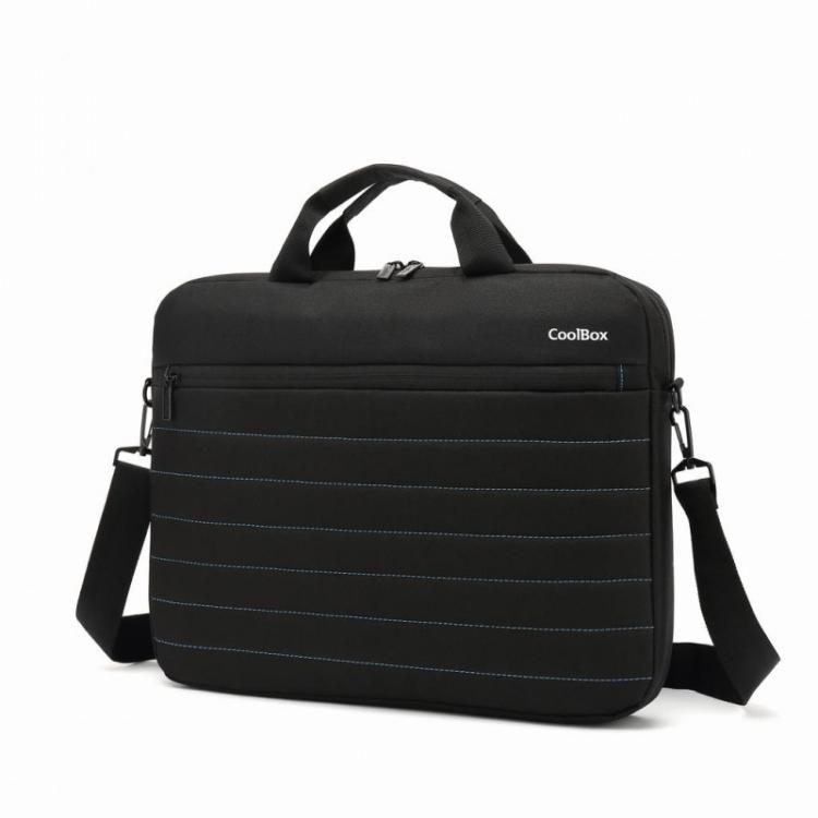 CoolBox - COO-BAG15-1N maletines para portátil 39,6 cm (15.6") Funda Negro