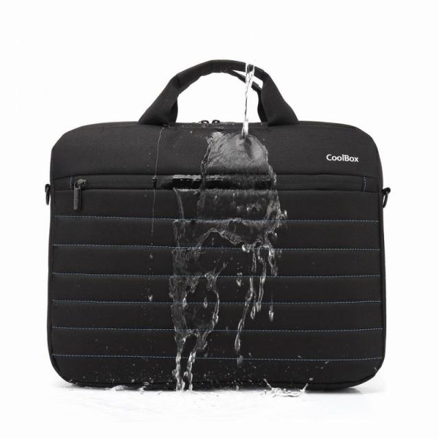 CoolBox - COO-BAG15-1N maletines para portátil 39,6 cm (15.6") Funda Negro