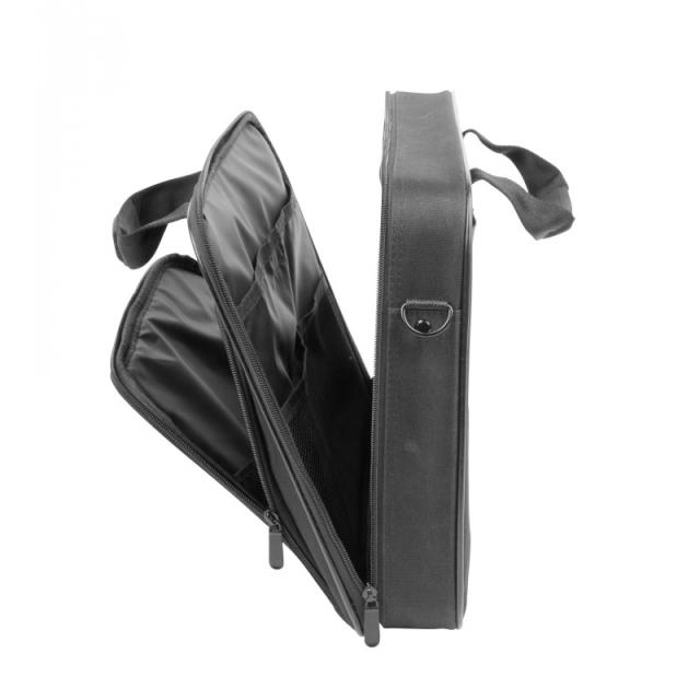 NATEC - Doberman maletines para portátil 39,6 cm (15.6") Maletín Negro