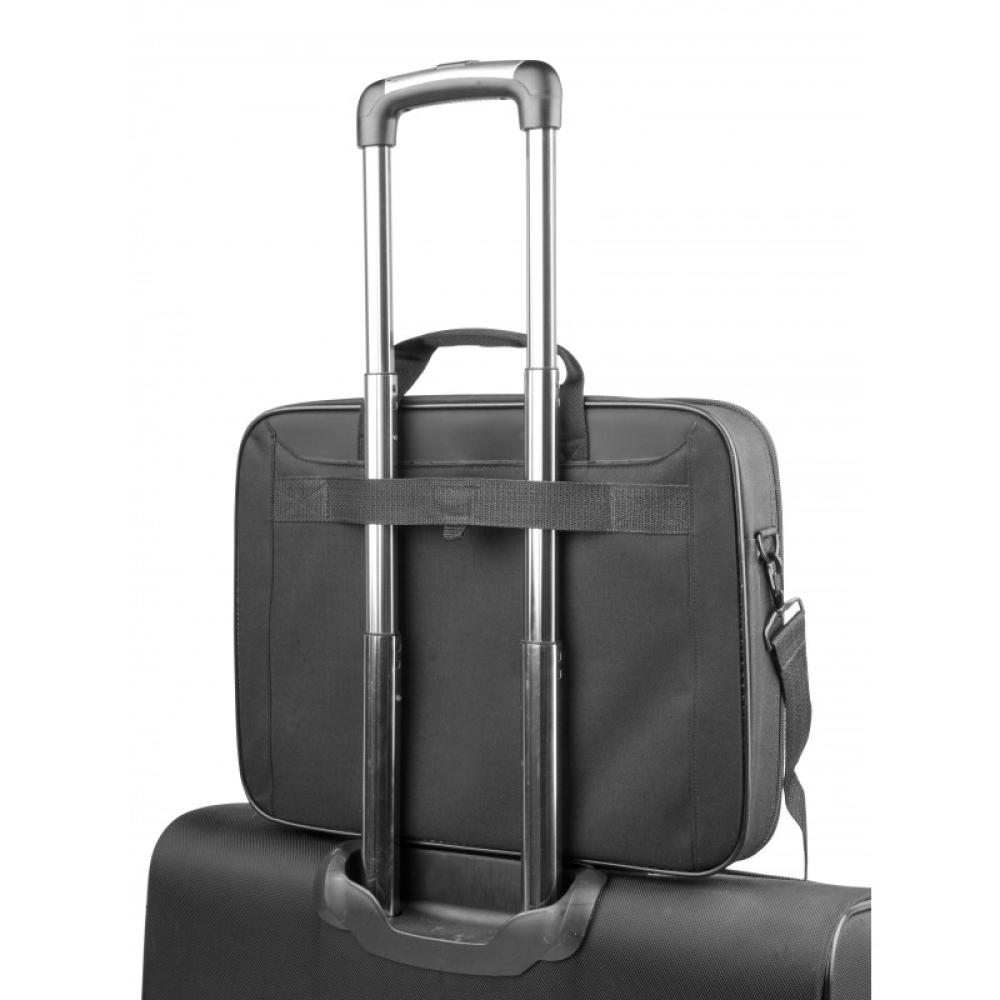 NATEC - Doberman maletines para portátil 39,6 cm (15.6") Maletín Negro