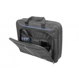NATEC - Doberman maletines para portátil 43,9 cm (17.3") Maletín Negro
