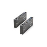 StarTech.com - Extensor de Consola KVM por Cat 5 Ethernet (150m) con USB y Vídeo VGA