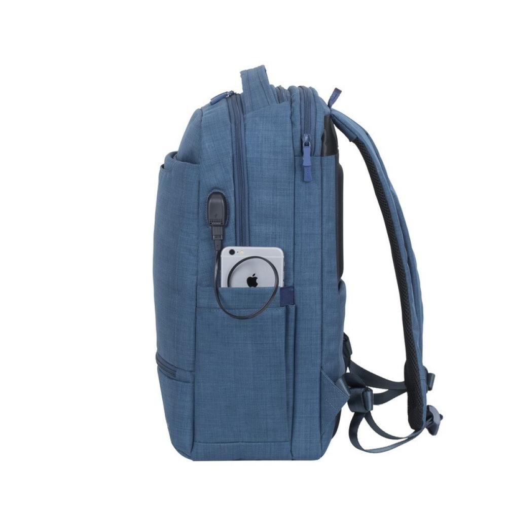 Rivacase - 8365 43,9 cm (17.3") Mochila Azul
