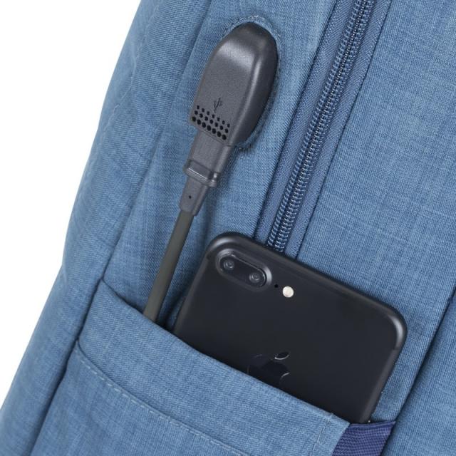 Rivacase - 8365 43,9 cm (17.3") Mochila Azul