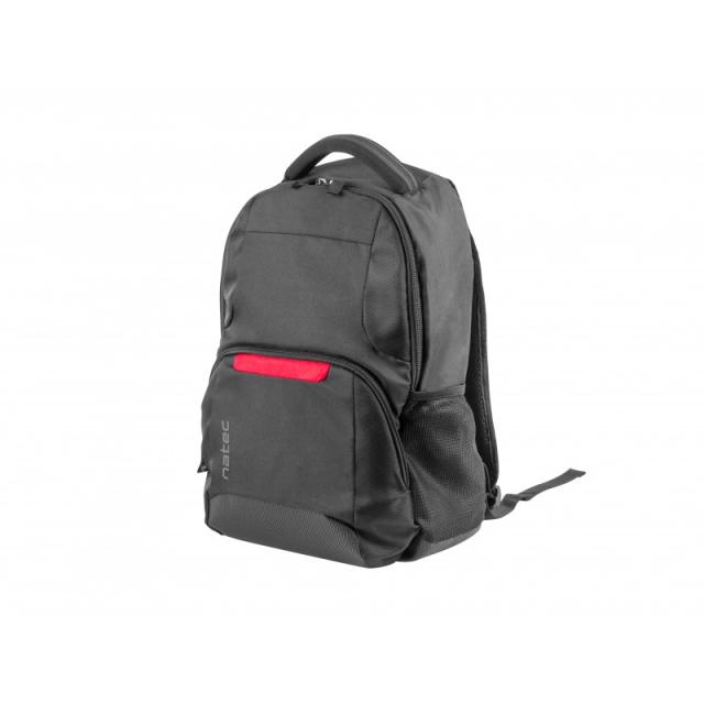 NATEC - Eland maletines para portátil 39,6 cm (15.6") Mochila Negro