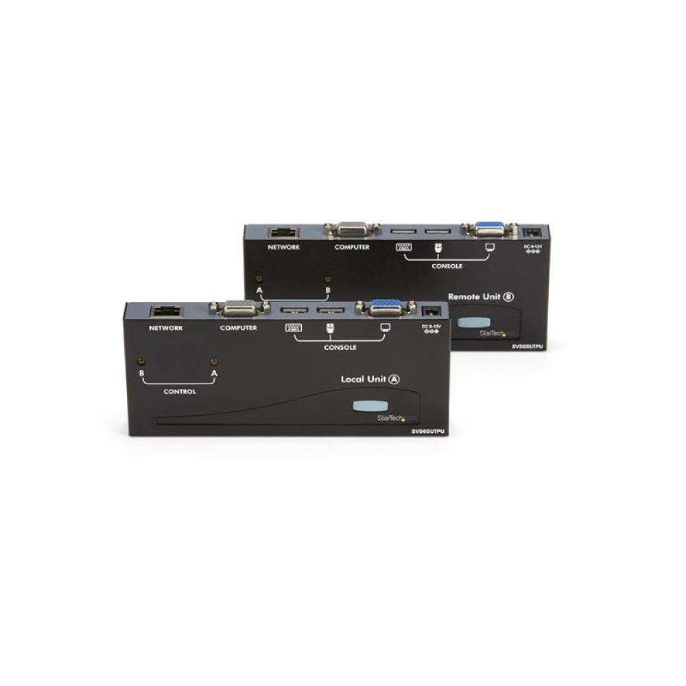 StarTech.com - Extensor de Consola KVM por Cat 5 Ethernet (150m) con USB y Vídeo VGA