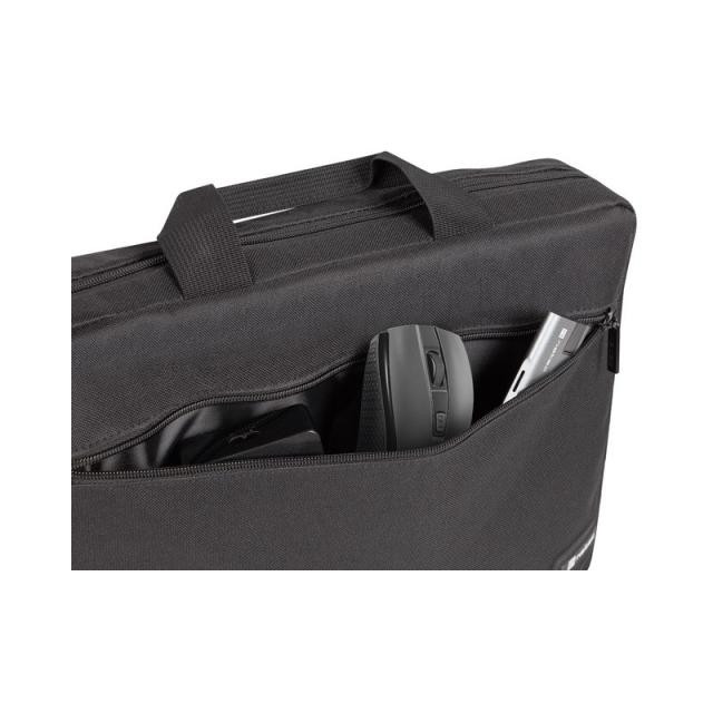 NATEC - Wallaroo maletines para portátil 39,6 cm (15.6") Maletín Negro