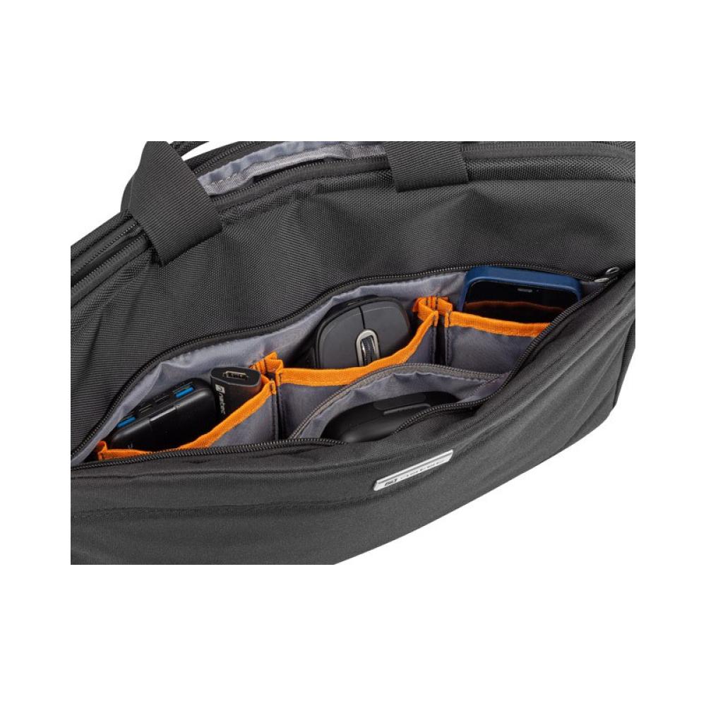 NATEC - Nanger maletines para portátil 35,8 cm (14.1") Maletín Negro