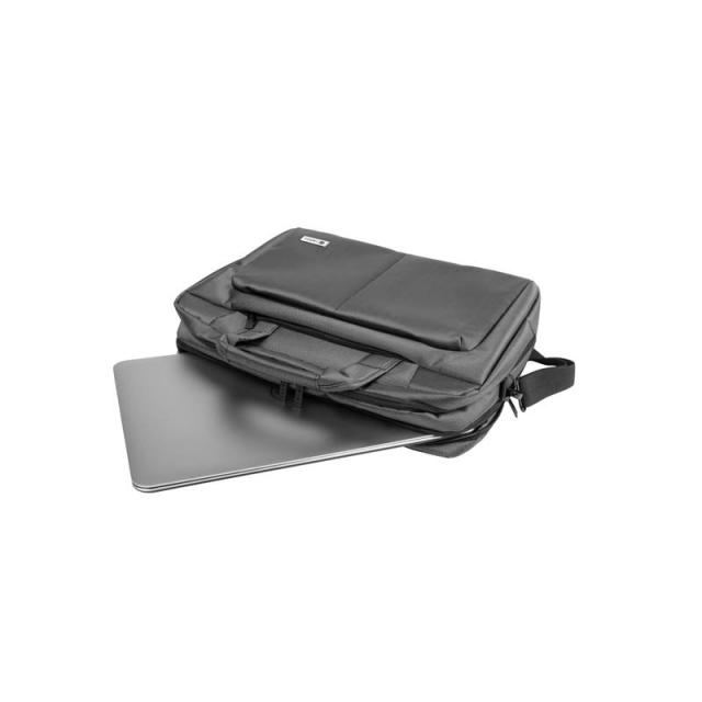 NATEC - Gazelle 39,6 cm (15.6") Maletín Gris