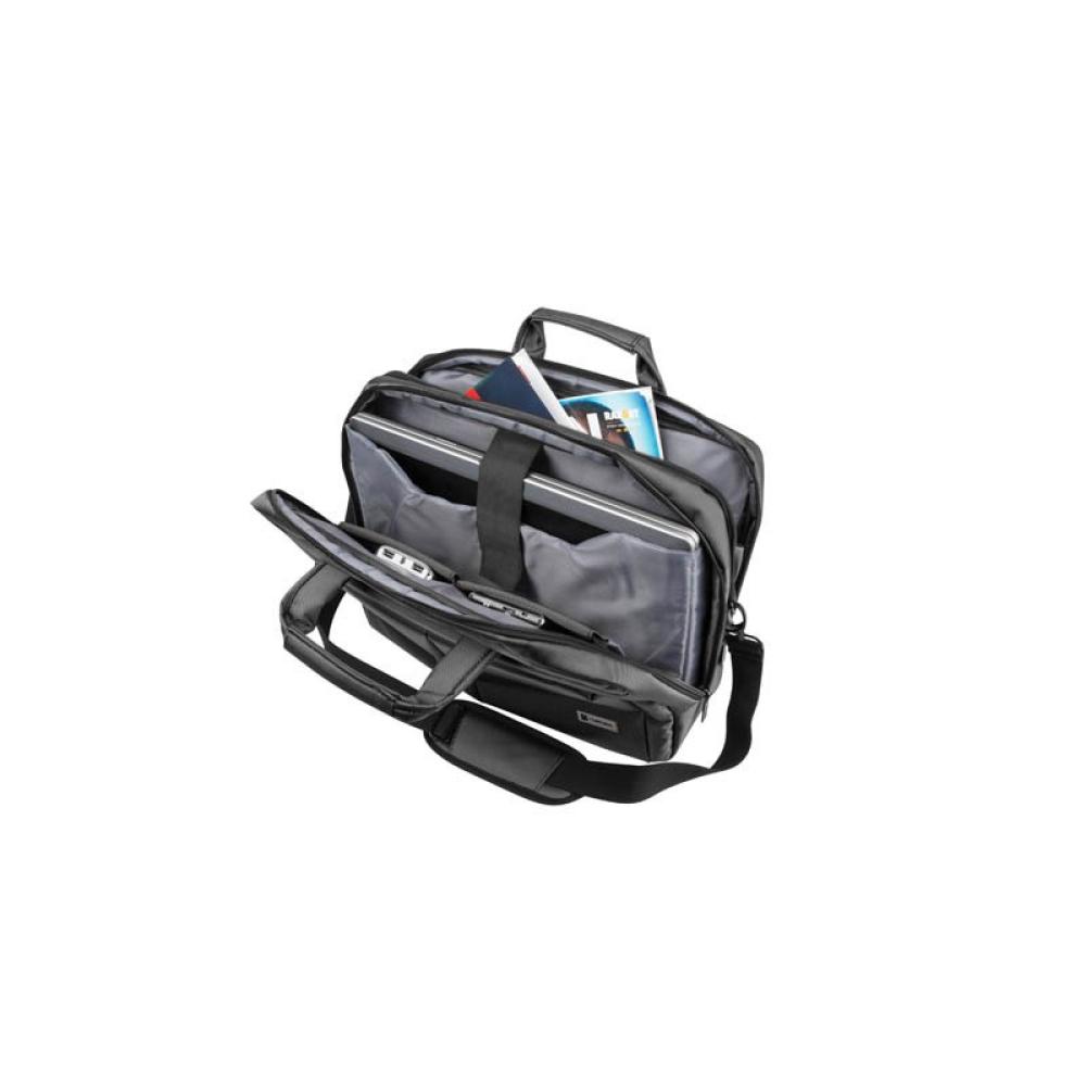 NATEC - Gazelle 39,6 cm (15.6") Maletín Gris