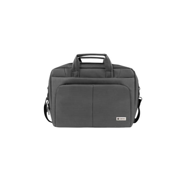 NATEC - Gazelle 39,6 cm (15.6") Maletín Gris