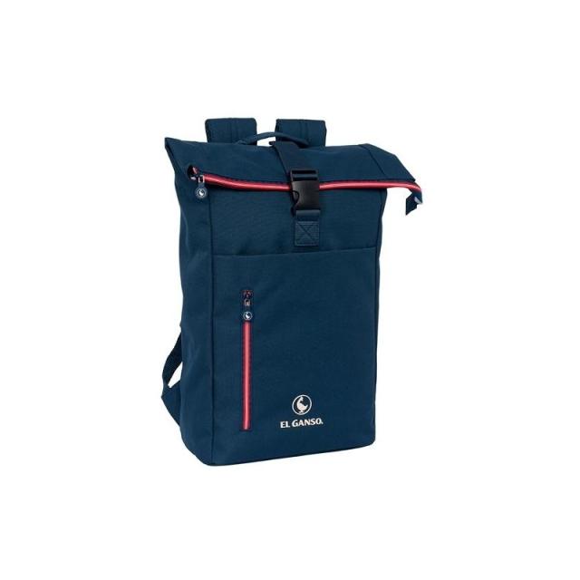 Safta - SAFTA MOCHILA SOLAPA PARA PORTÁTIL 15,6 EL GANSO CLASSIC 15,3L AZUL
