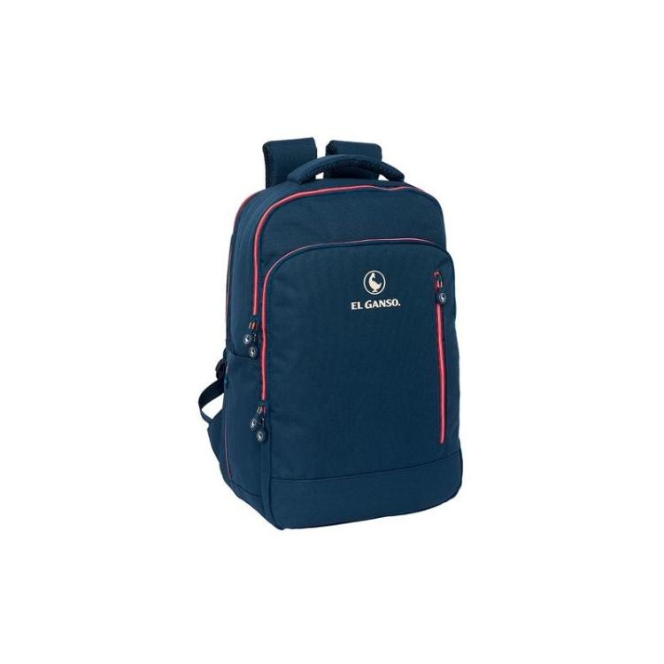 Safta - SAFTA MOCHILA PORTÁTIL 15,6 + TABLET + USB EL GANSO CLASSIC 19,15L AZUL