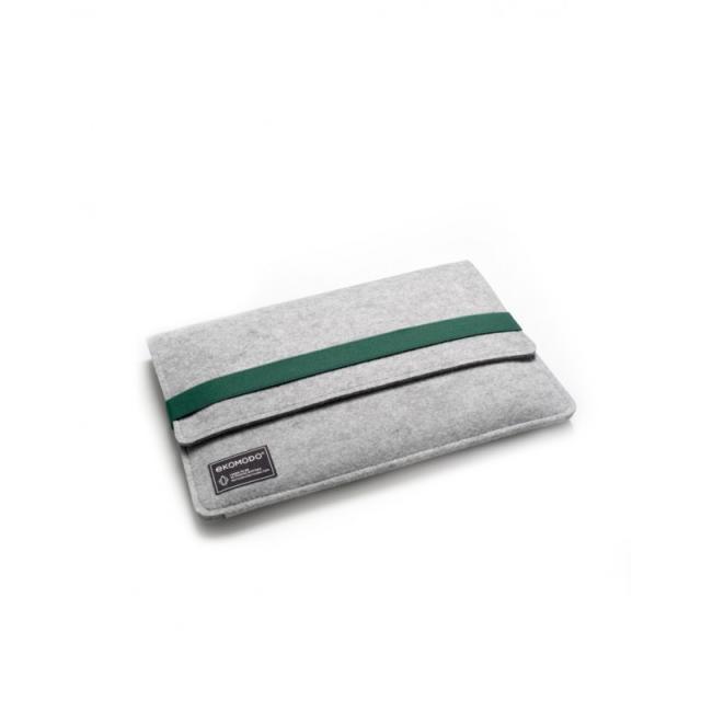 EKOMODO - HR-004 maletines para portátil 33 cm (13") Funda Verde, Gris