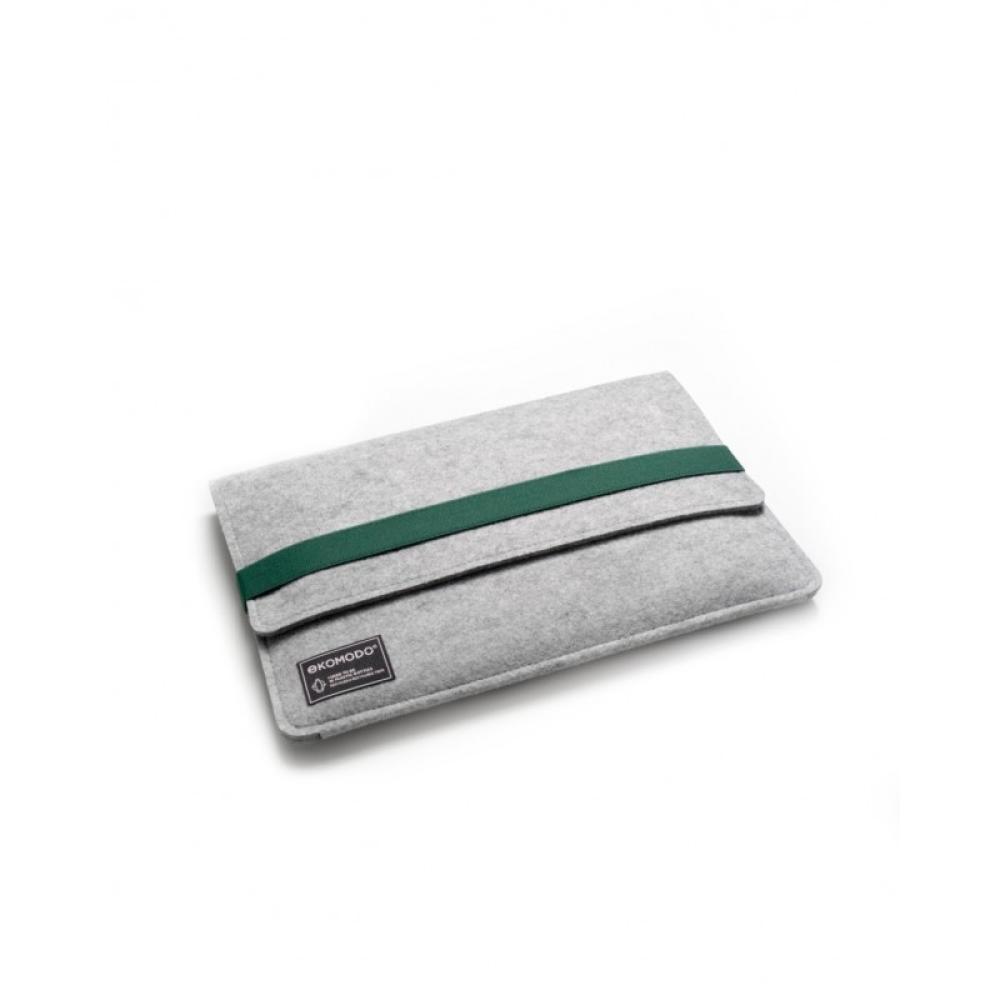 EKOMODO - HR-004 maletines para portátil 33 cm (13") Funda Verde, Gris