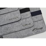 EKOMODO - HR-003 maletines para portátil 33 cm (13") Funda Negro, Gris