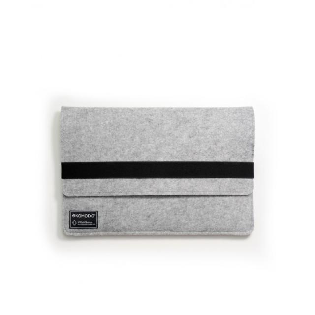 EKOMODO - HR-003 maletines para portátil 33 cm (13") Funda Negro, Gris