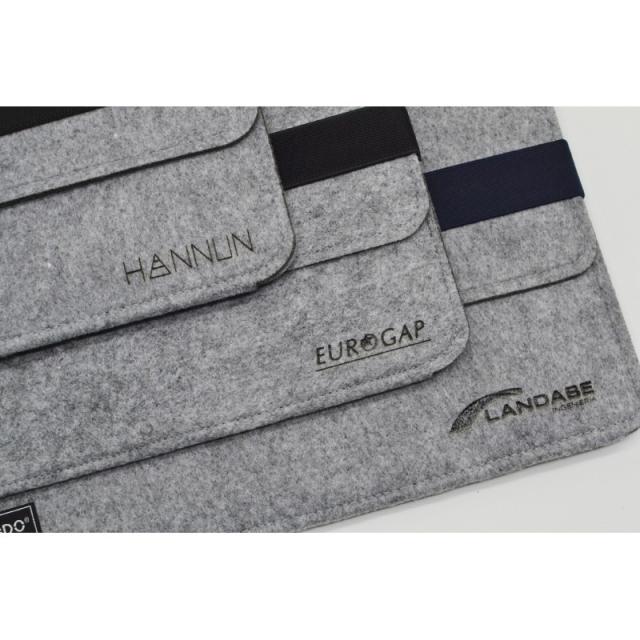 EKOMODO - HR-014 maletines para portátil 38,1 cm (15") Funda Verde, Gris