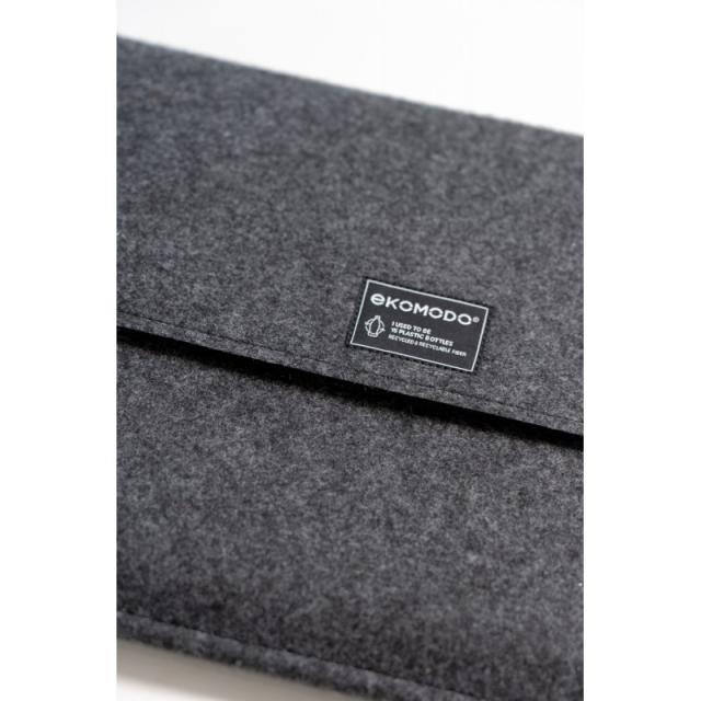 EKOMODO - Lapatx 33 cm (13") Funda de protección Gris