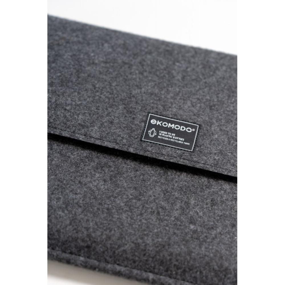 EKOMODO - Lapatx 33 cm (13") Funda de protección Gris