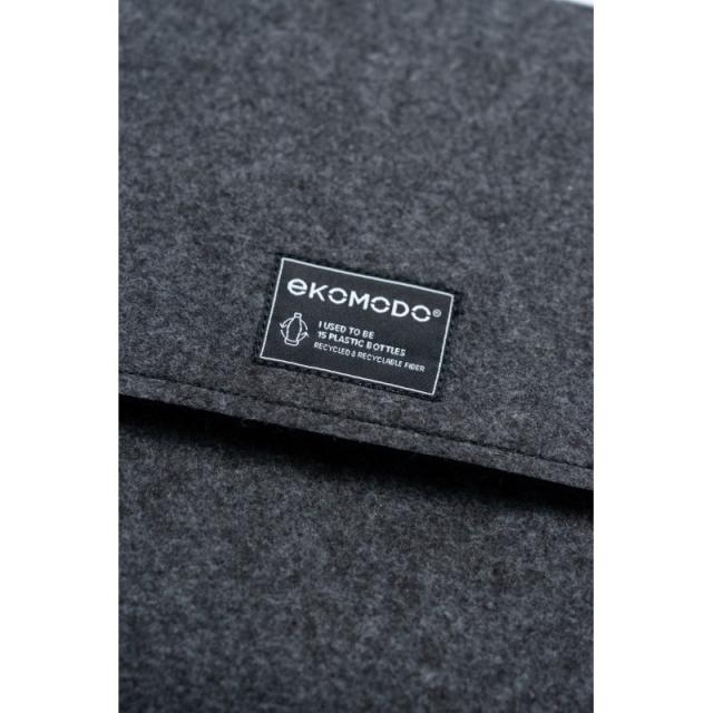 EKOMODO - Lapatx 33 cm (13") Funda de protección Gris