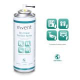 Ewent - EW5614 kit de limpieza para computadora Pantallas / Plásticos, Universal Espray para limpieza de equipos 200 ml