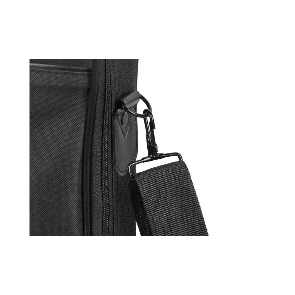 NATEC - Impala 2 35,8 cm (14.1") Bandolera Negro, Gris