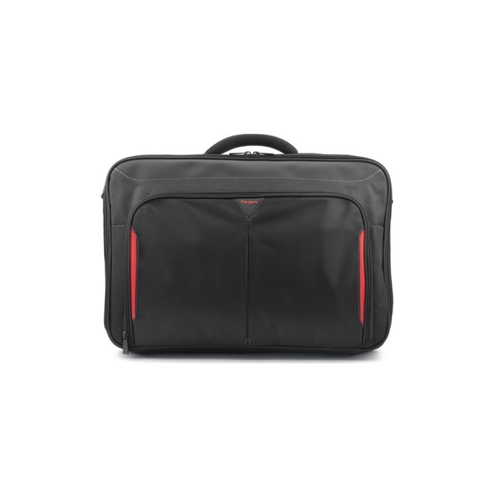 DELL - Classic+ 45,7 cm (18") Maletín Negro, Rojo