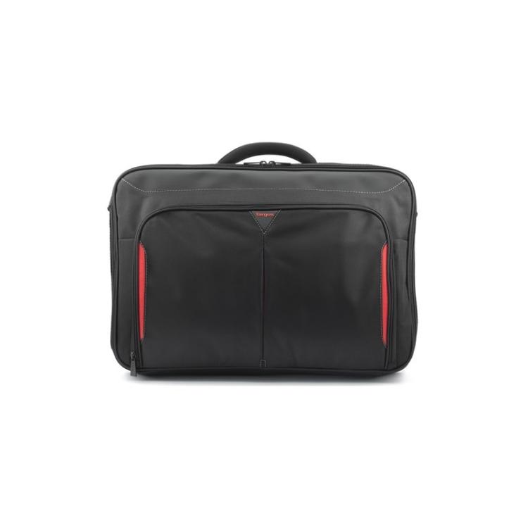 DELL - Classic+ 45,7 cm (18") Maletín Negro, Rojo