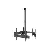 Equip - Soporte de TV de triple pantalla para montaje en techo de 37"-65
