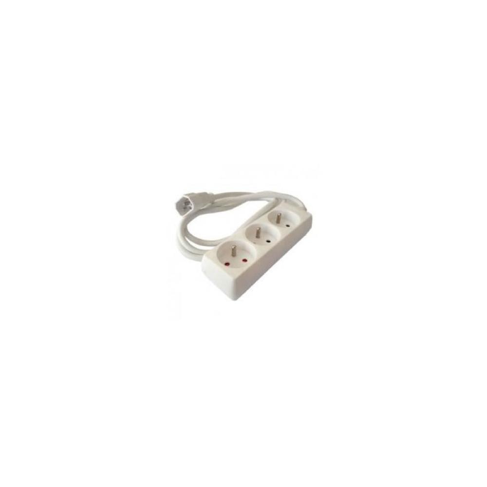 Riello - REGLETA 3 T base múltiple 1,5 m 3 salidas AC Interior Blanco