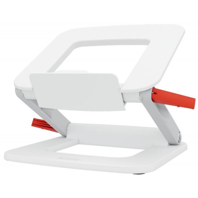 Leitz - Ergo Multi-Winkel-Laptopständer Soporte para ordenador portátil Blanco 38,1 cm (15")