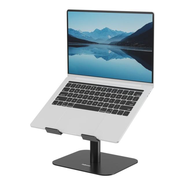 Fellowes - Alumia (New) Desk Laptop Stand Black Soporte para ordenador portátil Negro 38,1 cm (15")